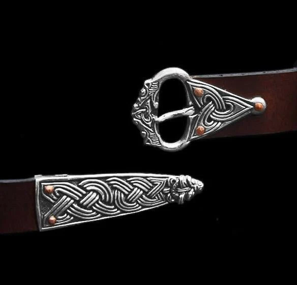 High Status Leather Viking Belt With Silver Fittings 15 High Status Leather Viking Belt With Silver Fittings - Image 13