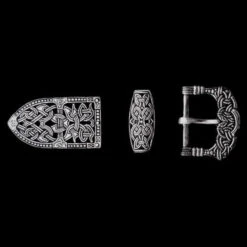 Gokstad Viking Belt Fittings -The Viking Dragon ad gokstad belt fittings silver