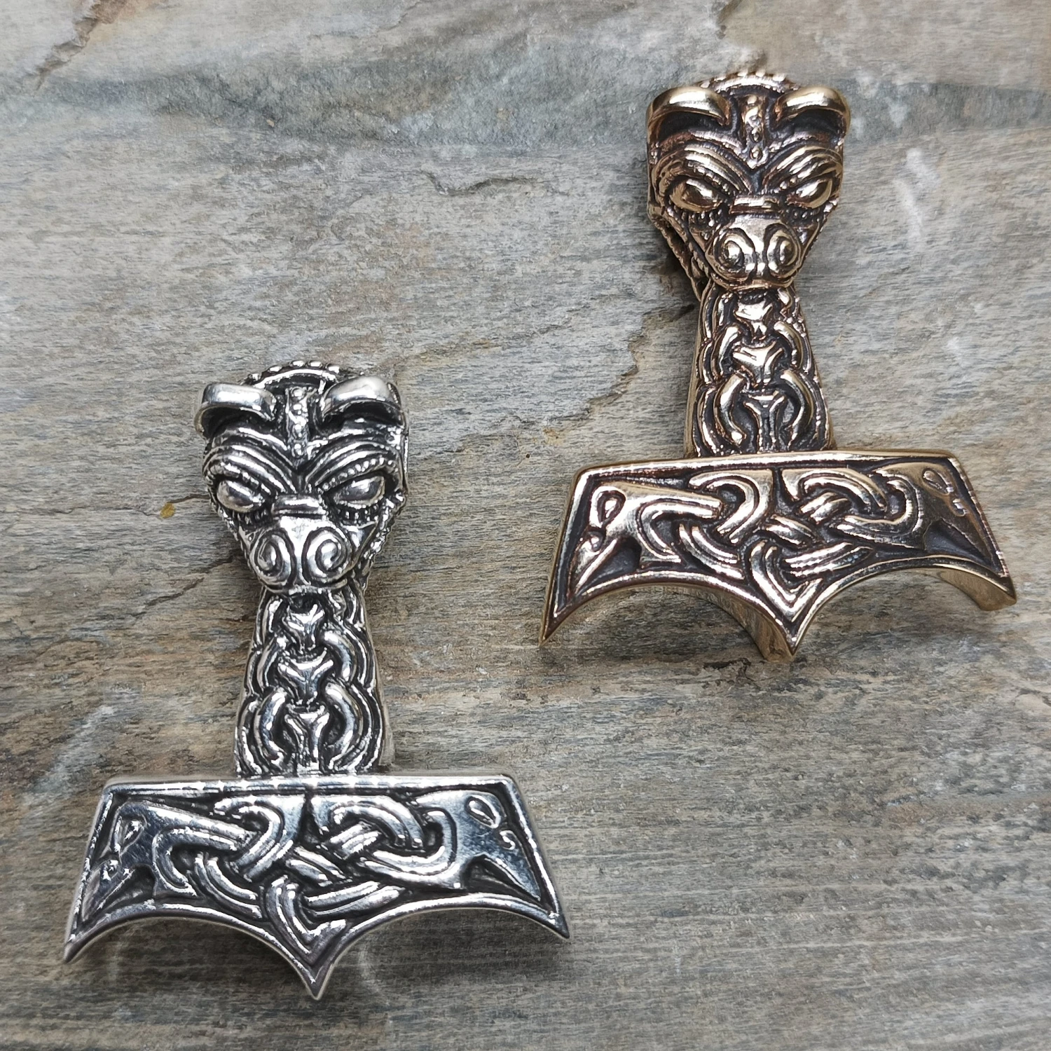 Large And Ferocious Thors Hammer Pendant 3 Large And Ferocious Thors Hammer Pendant