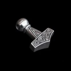 Silver Runic Thors Hammer Pendant Replica 10 Silver Runic Thors Hammer Pendant Replica -The Viking Dragon ad runic silver thors hammer angle 428010