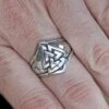 Silver Odin Protection Ring -The Viking Dragon ad silver odin protection ring on finger dc5a02e1 3125 48a6 b766 11693c408474
