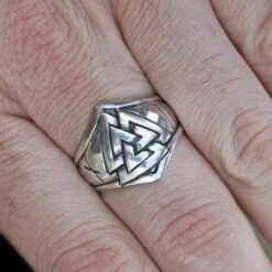 Silver Odin Protection Ring