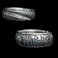 Silver Viking Strength Rune Ring -The Viking Dragon ad silver strength rune rings 701634