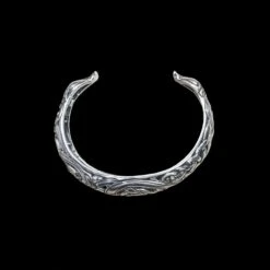 Silver Urnes Dragon Bracelet 22 Silver Urnes Dragon Bracelet -The Viking Dragon ad silver urnes dragon arm ring bracelet medium size
