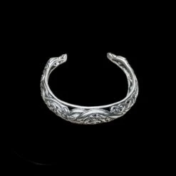 Silver Urnes Dragon Bracelet 23 Silver Urnes Dragon Bracelet -The Viking Dragon ad silver urnes dragon arm ring bracelet small size