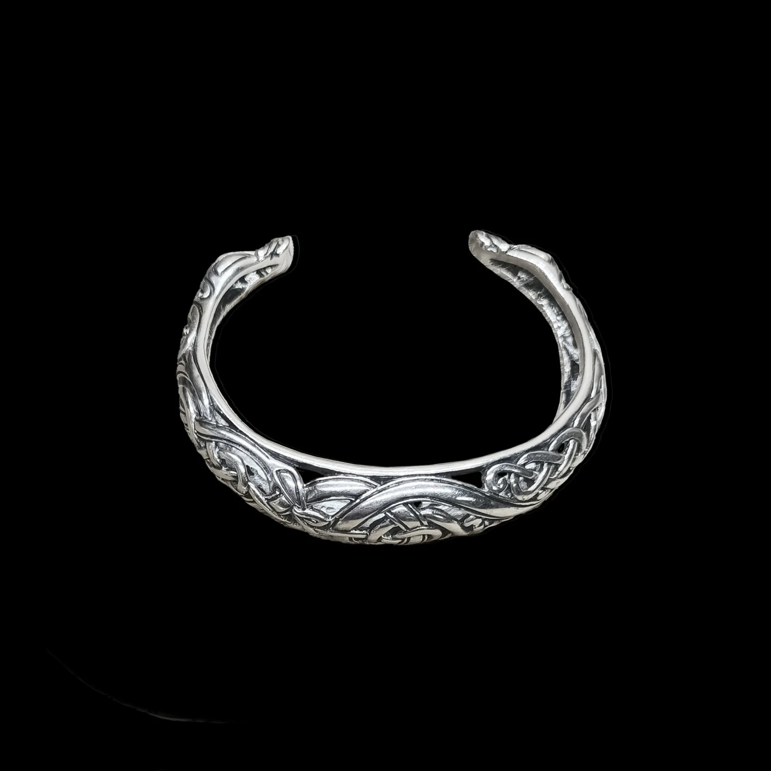 Silver Urnes Dragon Bracelet 13 Silver Urnes Dragon Bracelet - Image 11