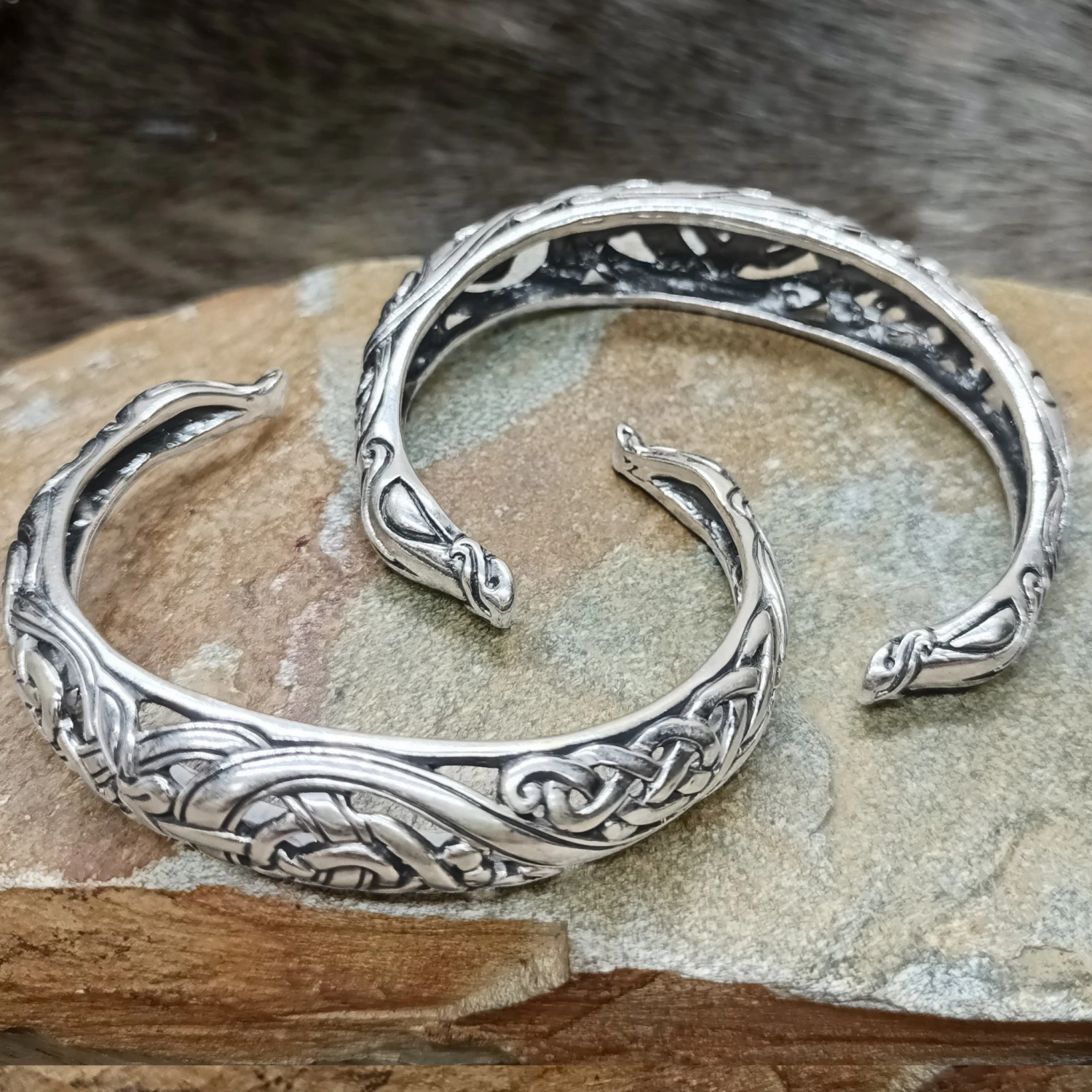 Silver Urnes Dragon Bracelet 3 Silver Urnes Dragon Bracelet