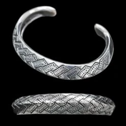 Silver Viking Axe Edge Arm Ring -The Viking Dragon ad silver viking axe arm ring