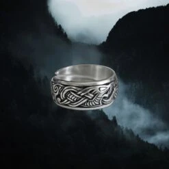 Silver Viking Dragon Ring -The Viking Dragon ad silver viking dragon ring large d0a83fd1 a165 48c4 9066 2cb882d7beb3