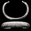 Silver Thor's Protection Runic Bracelet / Arm Ring 2 Silver Thor's Protection Runic Bracelet / Arm Ring -The Viking Dragon ad thors armring silver 842305