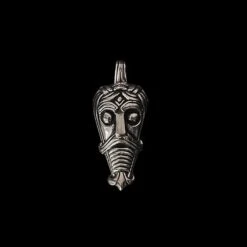 Danish Viking God Mask Pendant 7 Danish Viking God Mask Pendant -The Viking Dragon ad trelleborg mask pendant silver 798134