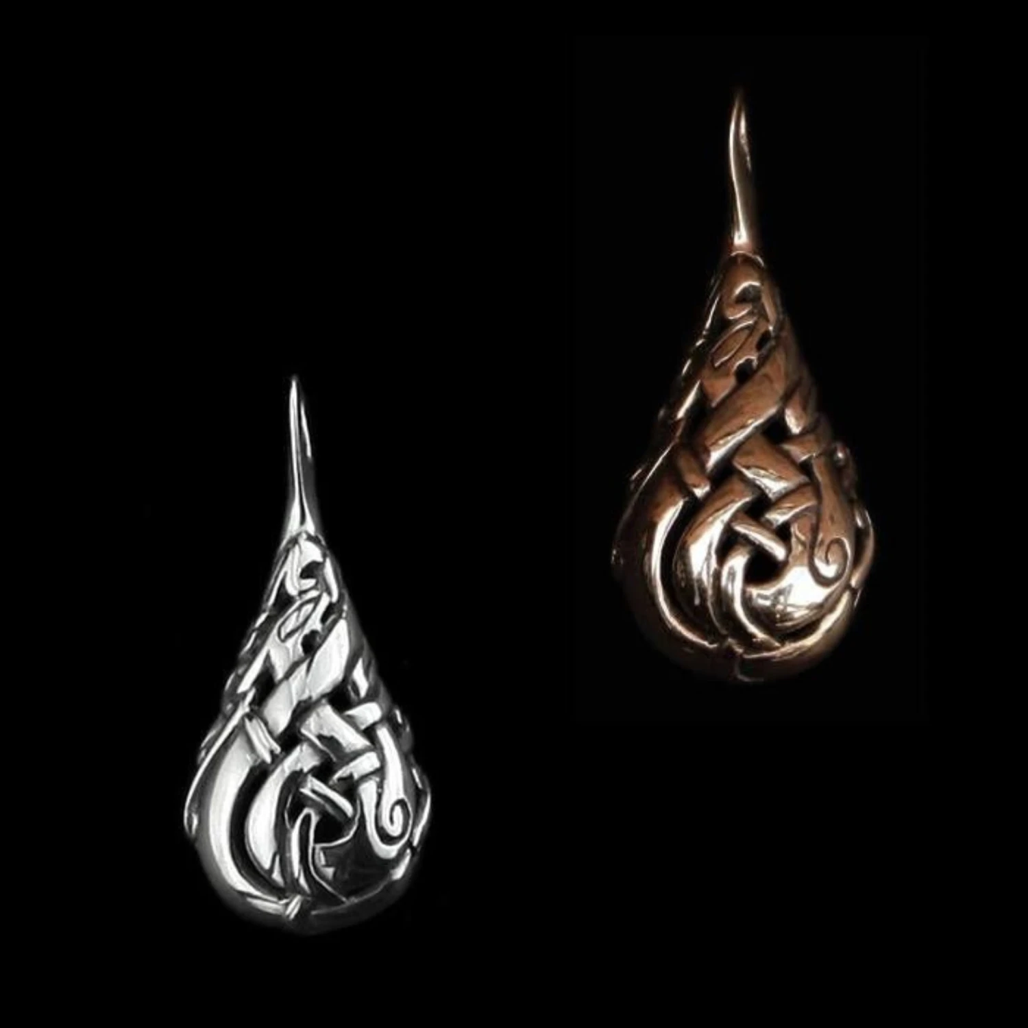 Urnes Lovers Teardrop Pendant 4 Urnes Lovers Teardrop Pendant - Image 2