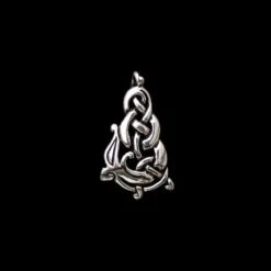 Urnes Wolf Pendant -The Viking Dragon ad urnes wolf pendant silver 871549