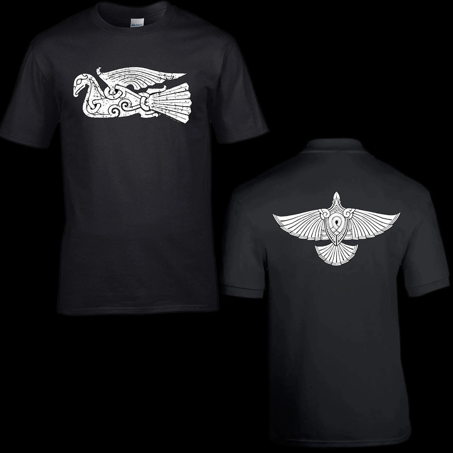 Viking Raven T-Shirt 3 Viking Raven T-Shirt