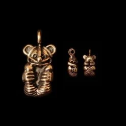 Gripping Bear Pendant -The Viking Dragon ad13 gripping beast pendant bronze 354035