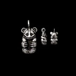 Gripping Bear Pendant -The Viking Dragon ad13 gripping beast pendant silver 807501