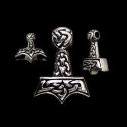 Knotwork Thors Hammer Pendant 13 Knotwork Thors Hammer Pendant -The Viking Dragon ad2 knotwork thors hammer 117371