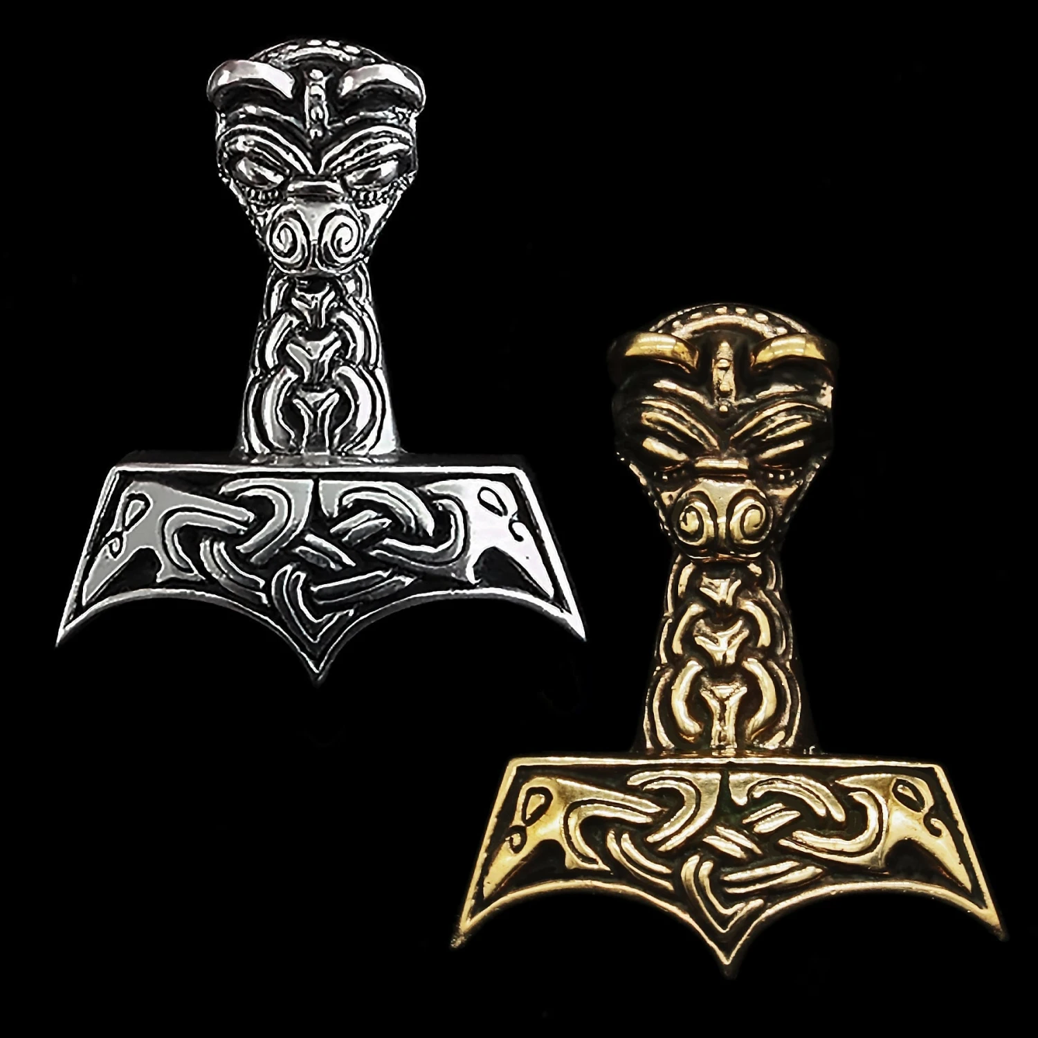Large And Ferocious Thors Hammer Pendant 8 Large And Ferocious Thors Hammer Pendant - Image 6