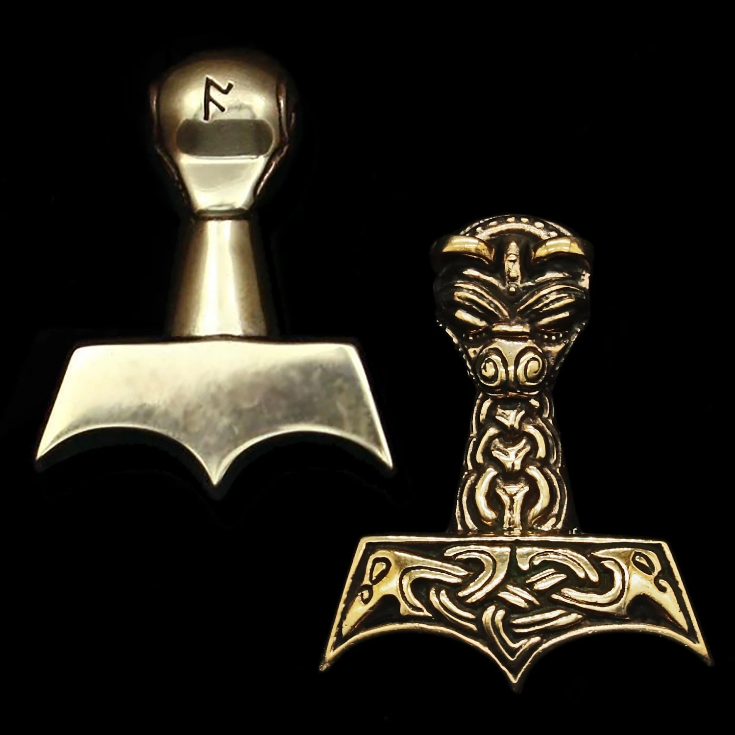 Large And Ferocious Thors Hammer Pendant 10 Large And Ferocious Thors Hammer Pendant - Image 8