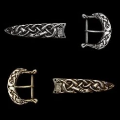 Urnes Style Viking Belt Fittings