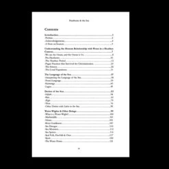 Heathenry And The Sea Book - By Dan Coultas -The Viking Dragon bk heathenry and the sea book contents1 dan colutas