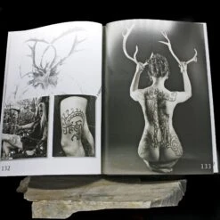 Nordic Tattoo Book - Hardcover - 5th Edition By Kai Uwe Faust -The Viking Dragon bk nordic tattoo book inside power animals