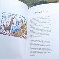 The Viking Gods Book - From Snorri Sturluson's Edda -The Viking Dragon bk the viking gods book inside odin and frigg