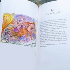 The Viking Gods Book - From Snorri Sturluson's Edda -The Viking Dragon bk the viking gods book inside tyr