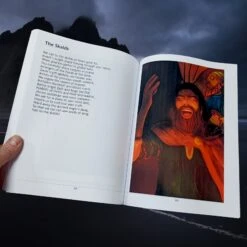 The Wyrd Less Woven Book - By Dan Coultas & Sif Brookes -The Viking Dragon bk the wyrd less woven book dan coultas sif brookes inside the skalds