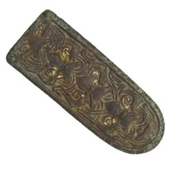 Large Bronze Borre Syle Viking Strap End 9 Large Bronze Borre Syle Viking Strap End -The Viking Dragon borre brooch original british museum