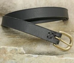 Leather Viking Belt With Brass Buckle -The Viking Dragon bt black leather baldric 19mm viking belt 167987