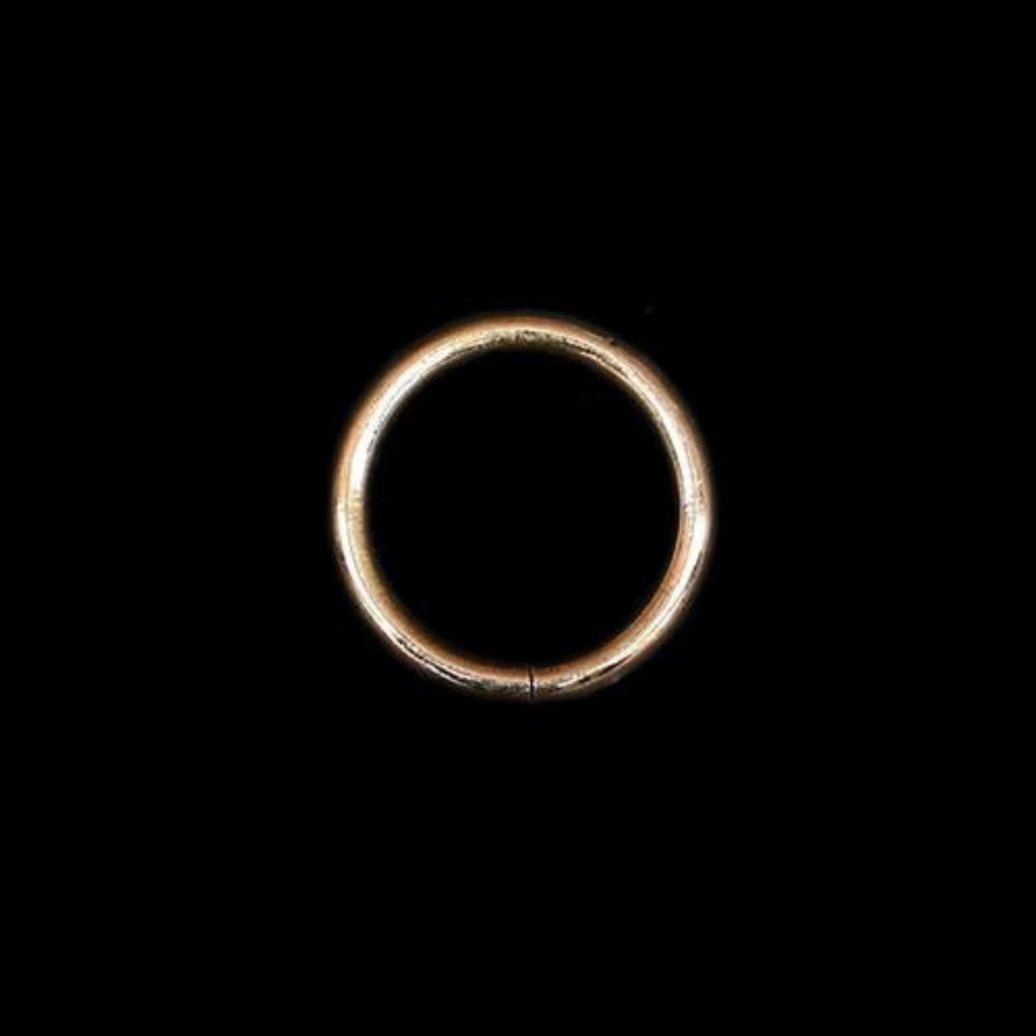 Medium Bronze Split Ring For Bronze Necklaces / Pendants 3 Medium Bronze Split Ring For Bronze Necklaces / Pendants