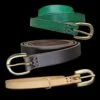 Leather Viking Belt With Brass Buckle -The Viking Dragon bt handmade leather viking belts