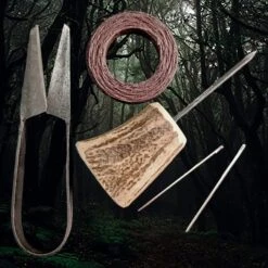 Leather Viking Sewing Kit With Antler Awl 9 Leather Viking Sewing Kit With Antler Awl -The Viking Dragon bt leather sewing kit with antler handled awl and iron snips other example