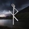 Silver Safe Travel Bind Rune Viking Pendant -The Viking Dragon bt silver bind rune viking pendant safe travel