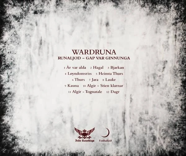Gap Var Ginnunga CD By Wardruna 4 Gap Var Ginnunga CD By Wardruna - Image 2