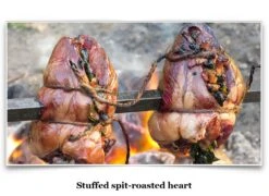 Eat Like A Viking Book By Craig Brooks -The Viking Dragon eat like a viking stuffed spit roasted hearts