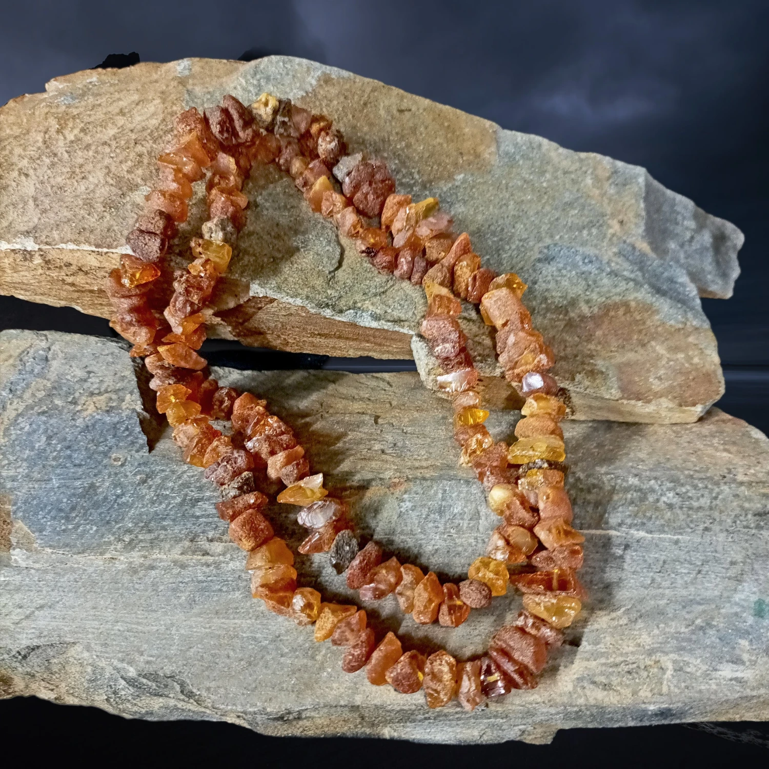 Amber Chip Necklace 6 Amber Chip Necklace - Image 4