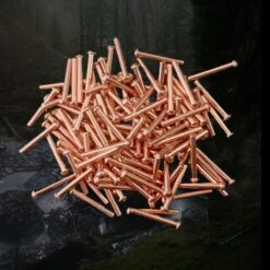 Dome Head Copper Rivets - 1/16 Inch X 1/2 Inch