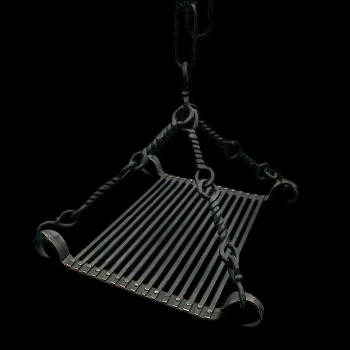 Hand-Forged Iron Grill 3 Hand-Forged Iron Grill