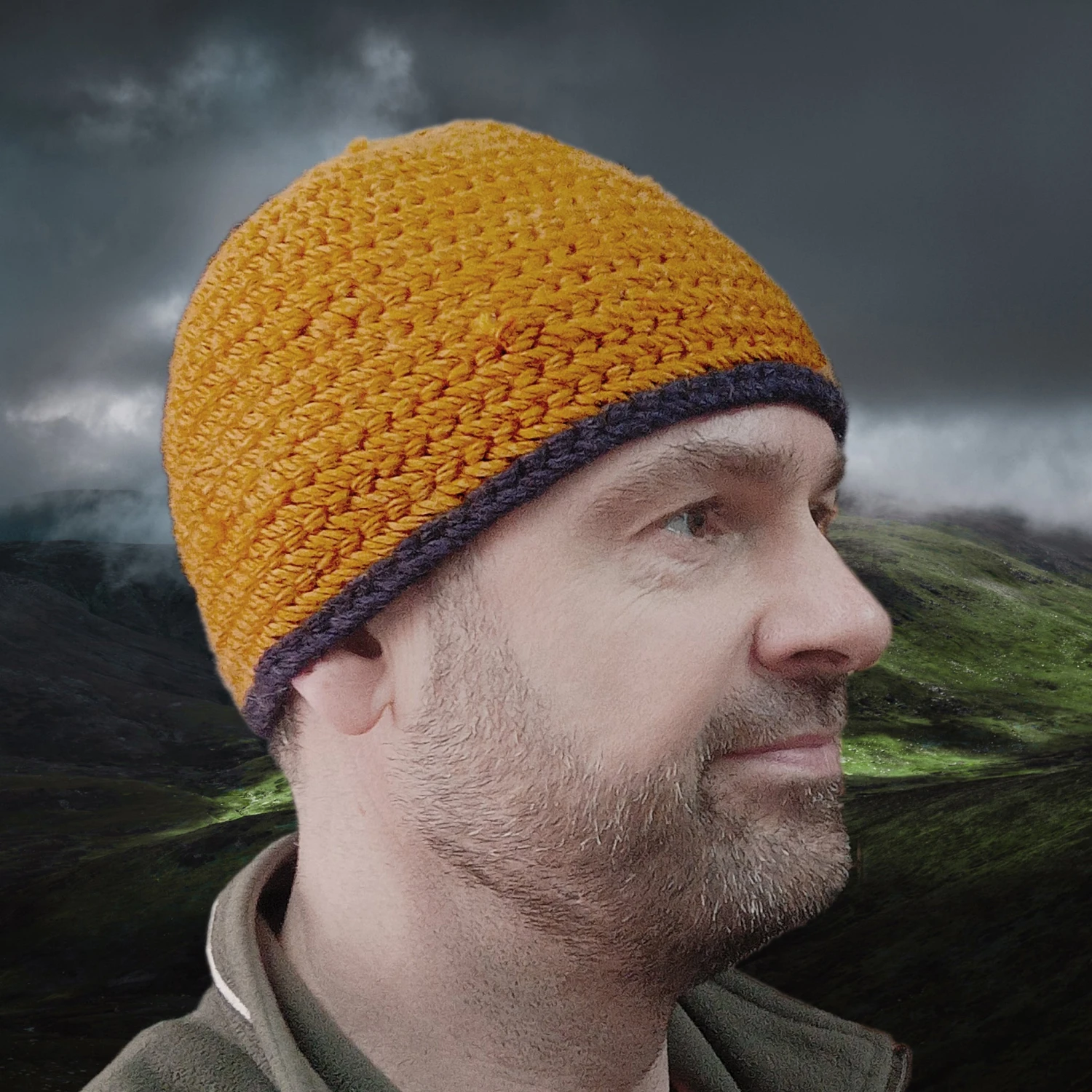Handmade Wool Viking Nalbinding Hat 4 Handmade Wool Viking Nalbinding Hat - Image 2