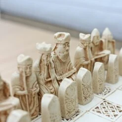 Lewis Chess Set 13 Lewis Chess Set -The Viking Dragon hc lewis chess set light pieces