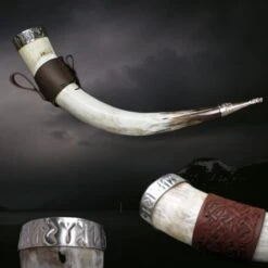 Large Custom Viking Drinking Horn