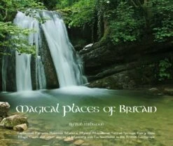 Magical Places Of Britain Book By Rob Wildwood -The Viking Dragon magical places book front cover 812034