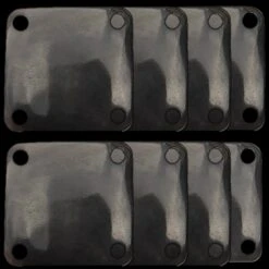 Handmade Black Horn Viking Weaving Tablet - Small -The Viking Dragon mc 3cm black horn weaving tablets 8