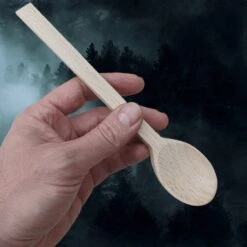 Large Wooden Viking / Medieval Spoon