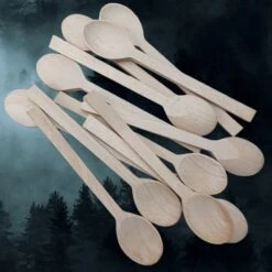 Large Wooden Viking / Medieval Spoon -The Viking Dragon mc large wooden spoons