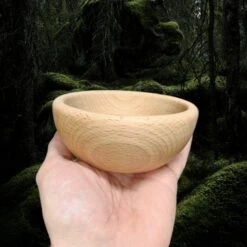 Small Hand Turned Wooden Bowl