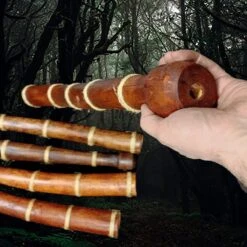 Viking Age Lur / War Horn -The Viking Dragon mp viking age lur replicas close up in hand