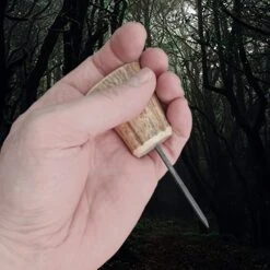 Awl With Antler Handle
